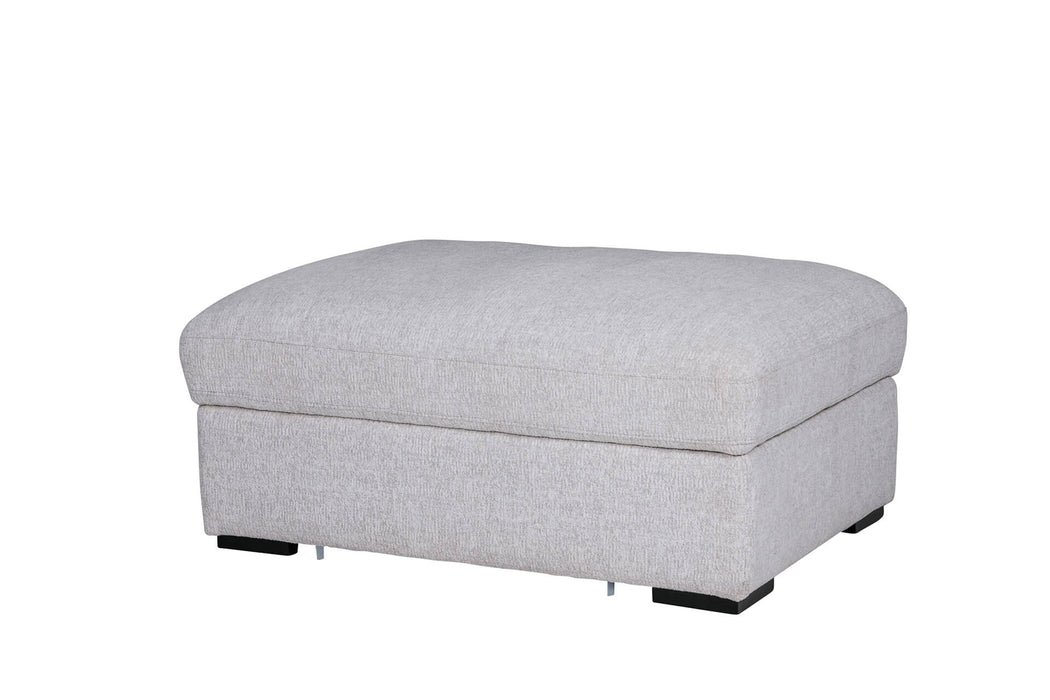 Humphrey Storage Ottoman Light Grey