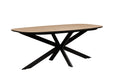 Sadia 2000 Oval Dining Table Smoke