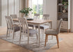 Marlow Slat Back Dining Chair Taupe