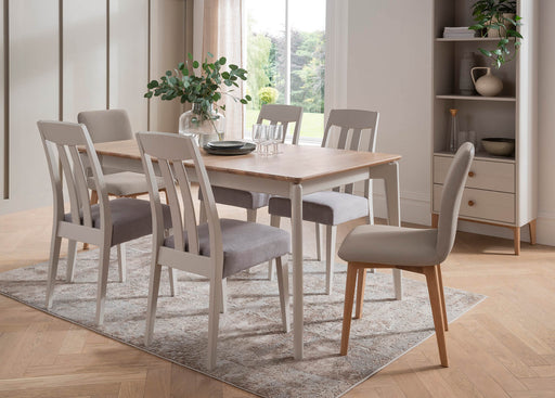 Marlow Slat Back Dining Chair Taupe