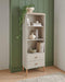 Marlow Open Storage Unit - Cashmere Oak