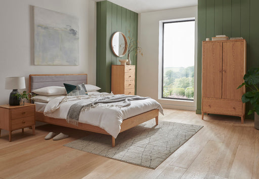 Hadley 4ft6 Bed Natural