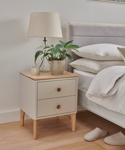 Marlow Bedside Table Taupe