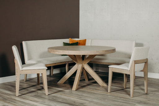Falun Corner Bench Natural