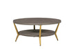 Tabitha Coffee Table Round Grey