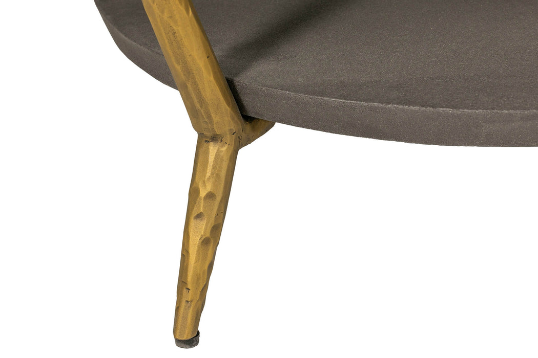 Tabitha Coffee Table Round Grey