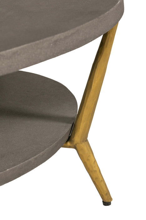 Tabitha Coffee Table Round Grey