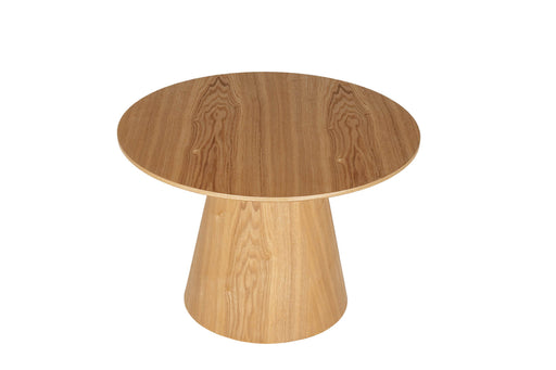 Hailey Round Coffee Table Brown