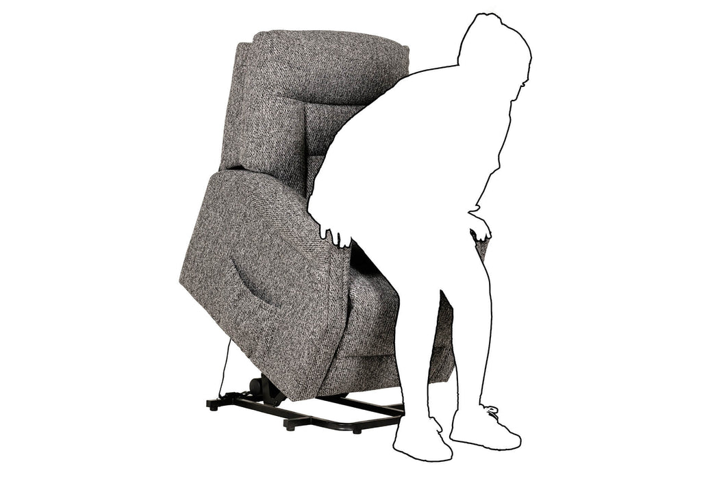 Prescot Electric Lift & Rise Chair Dark Grey