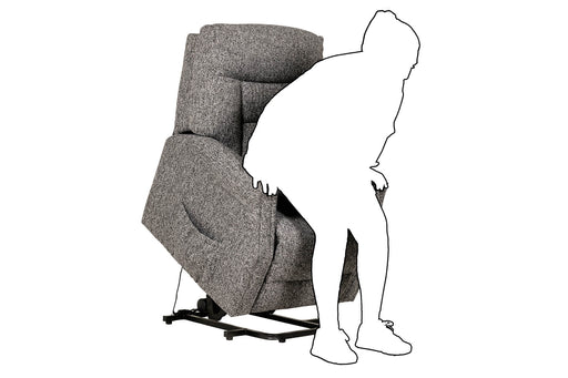 Prescot Electric Lift & Rise Chair Dark Grey