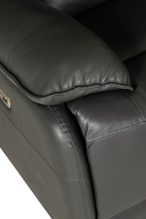 Lugo 1 Seater Electric Recliner Dark Grey