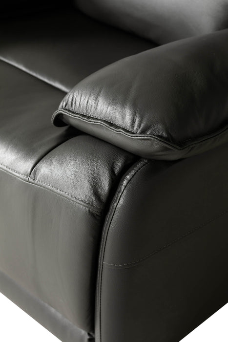 Lugo 3 Seater Electric Recliner Dark Grey