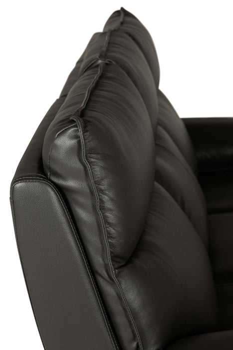 Lugo 3 Seater Electric Recliner Dark Grey