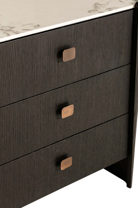 Rhodes 6 Drawer Chest of Drawers Ebony