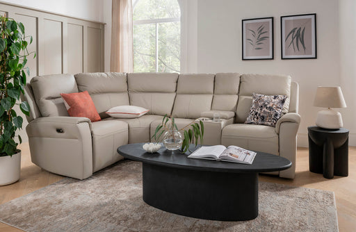 Russo - Console Sectional (with usb charger) - Stone