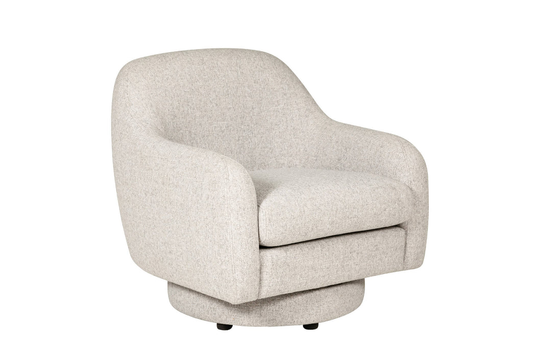Spencer Swivel Accent Chair Natural