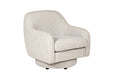 Spencer Swivel Accent Chair Natural
