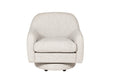 Spencer Swivel Accent Chair Natural