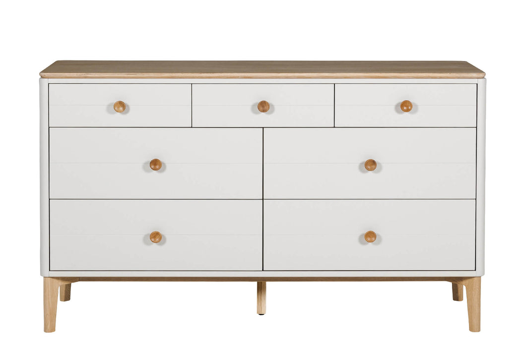 Marlow 7 Drawer Chest of Drawers Taupe