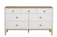 Marlow 7 Drawer Chest of Drawers Taupe