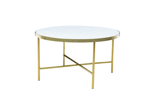 Cora Coffee Table Round Gold