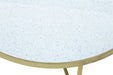 Cora Coffee Table Round Gold
