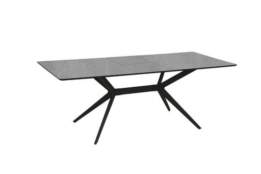 Lia Rectangle Extending Dining Table 1200-1600 Grey