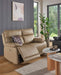Lugo 2 Seater Electric Recliner Latte