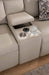 Russo - Console Sectional (with usb charger) - Stone