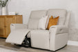Russo 2 Seater Electric Recliner Stone