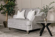 Belvedere Snuggle Fixed Back Silver