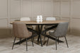 Sadia 1600 Oval Dining Table Smoke