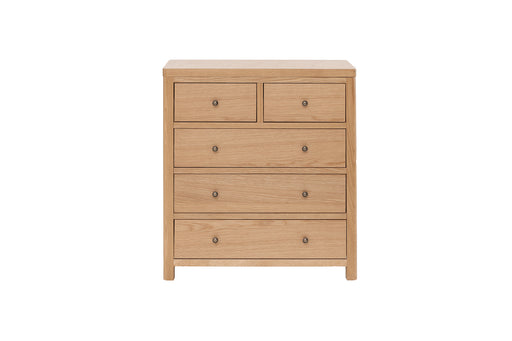 Renata 5 Drawer Tall Chest Oak Natural