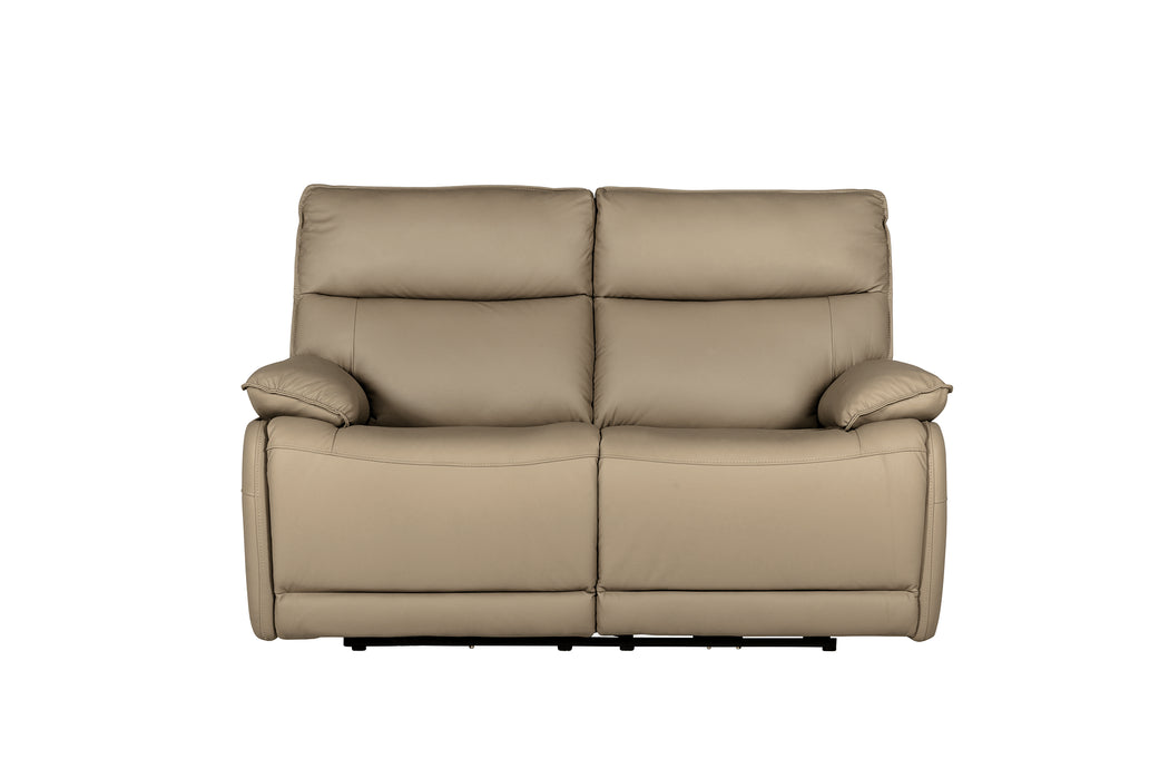 Lugo 2 Seater Electric Recliner Latte