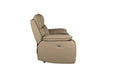 Lugo 2 Seater Electric Recliner Latte