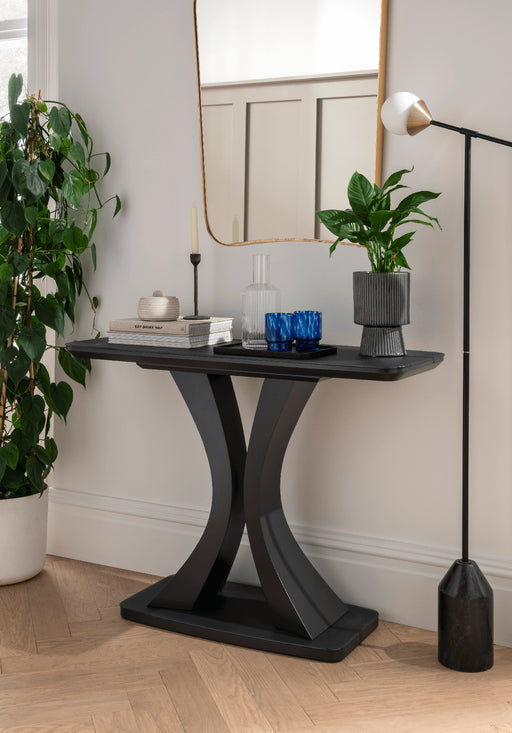 Daiva Console Table Charcoal