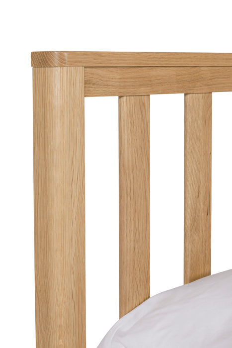 Renata 4ft6 Low Footboard Bed Oak Natural