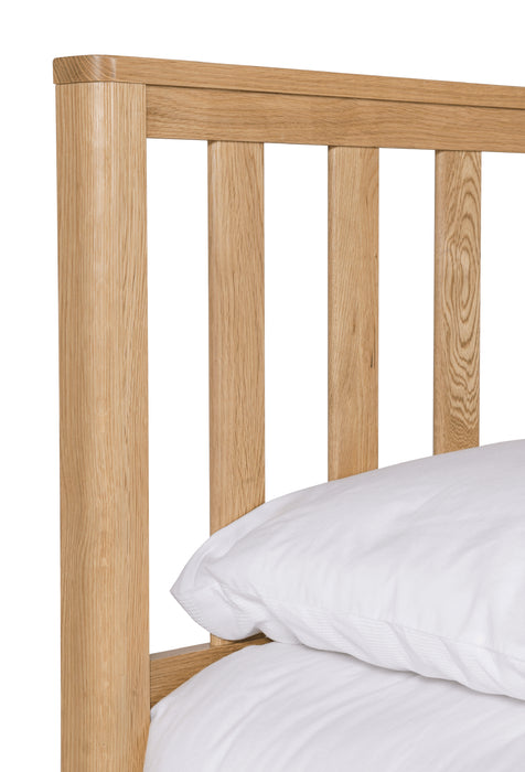 Renata 4ft6 Low Footboard Bed Oak Natural