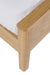 Renata 4ft6 Low Footboard Bed Oak Natural