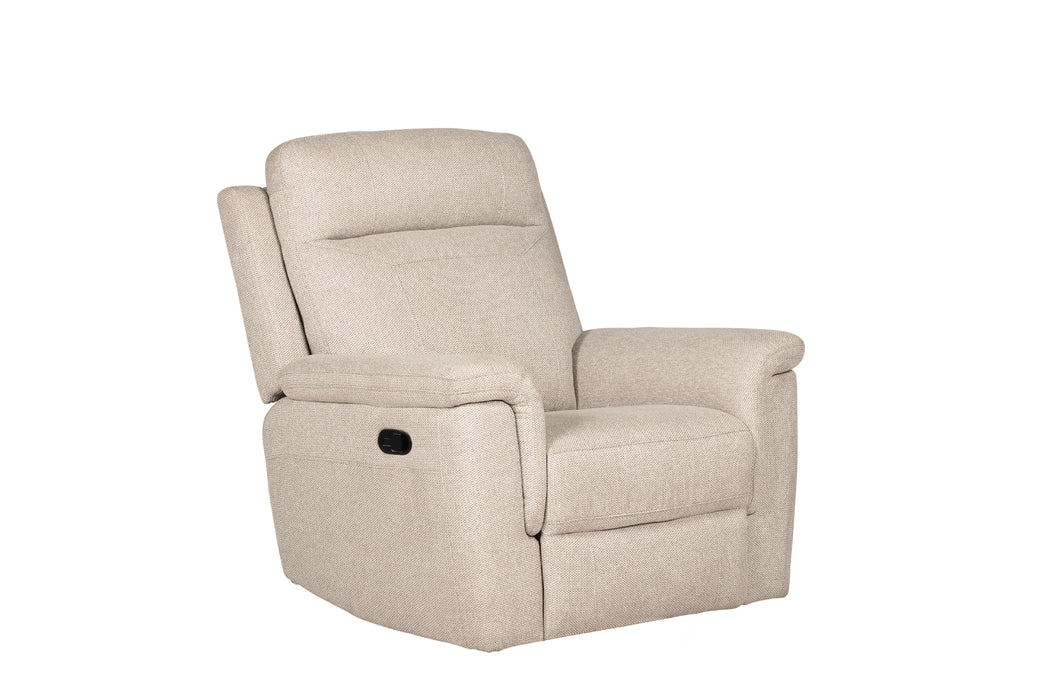 Bowie 1 Seater Manual Recliner Beige