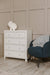 Freya Tall 5 Drawer Chest of Drawers Natural