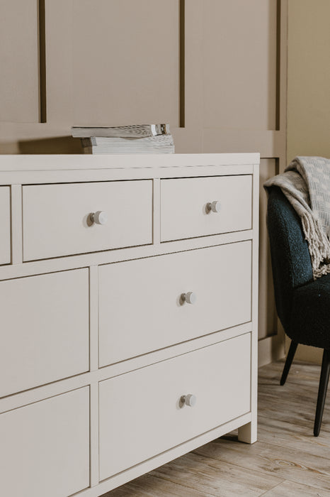 Freya 7 Drawer Chest of Drawers Natural