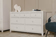 Freya 7 Drawer Chest of Drawers Natural
