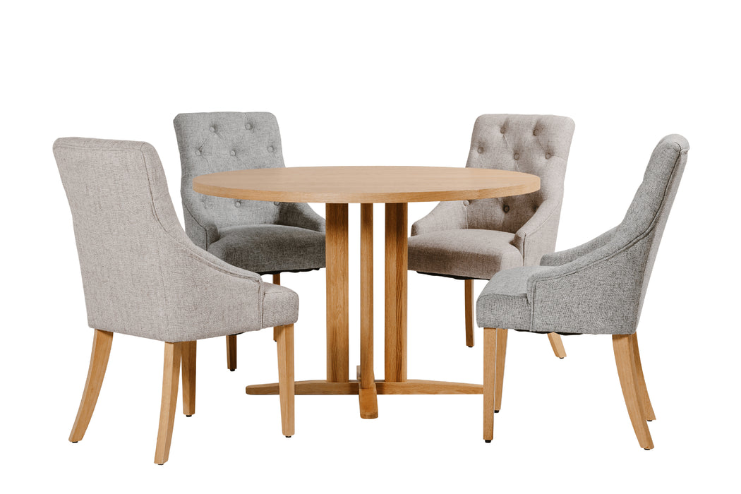 Renata Dining Table Round - Oak