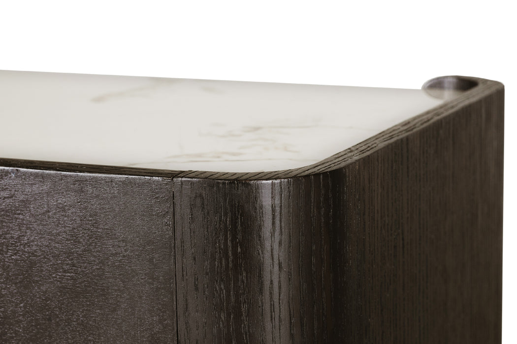 Rhodes Tall 5 Drawer Chest of Drawers Ebony