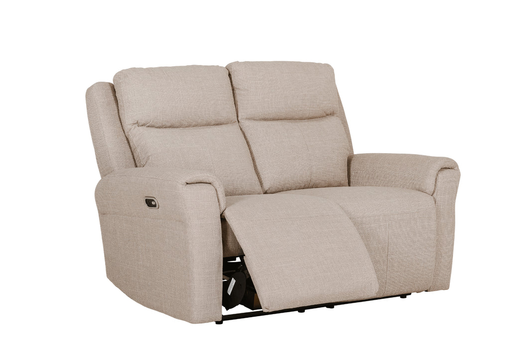Russo 2 Seater Electric Recliner Stone