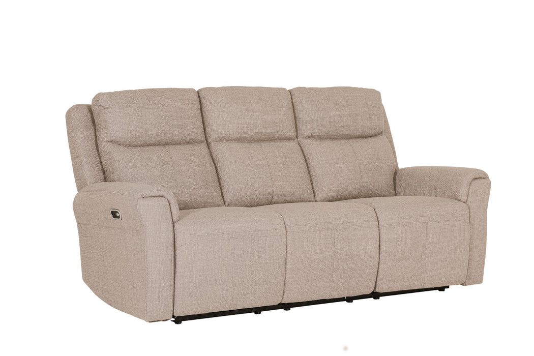 Russo 3 Seater Electric Recliner Stone