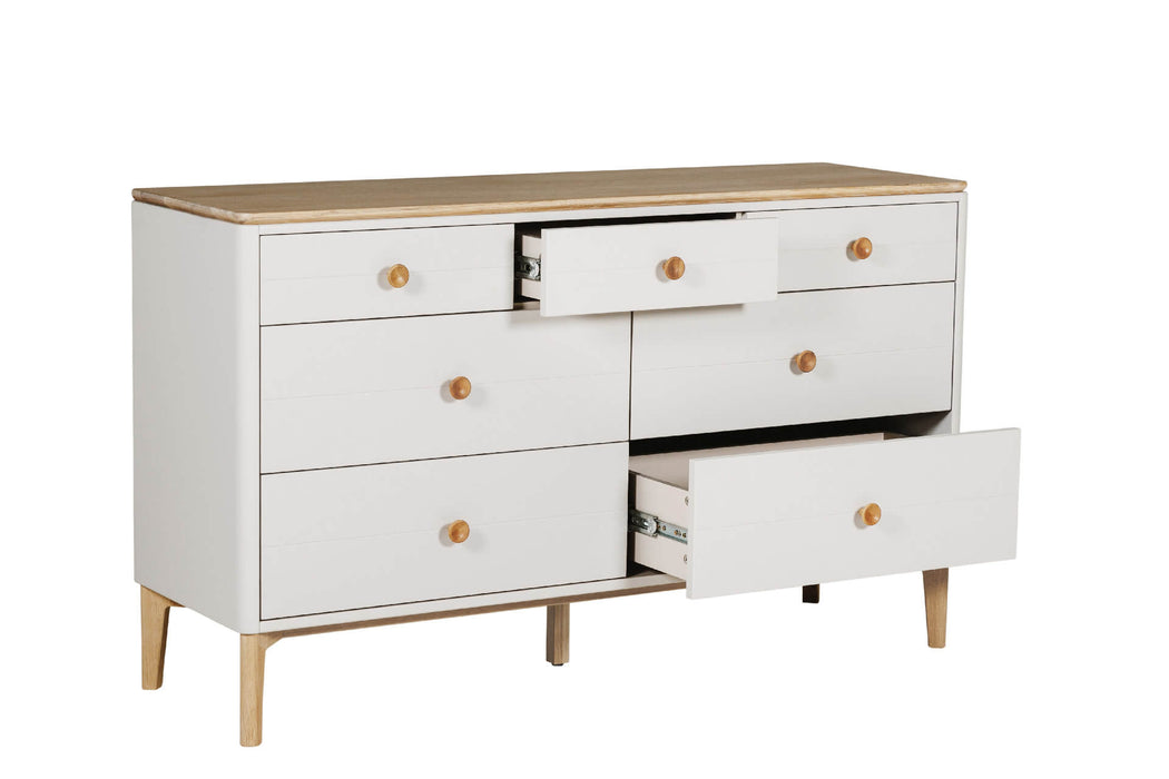 Marlow 7 Drawer Chest of Drawers Taupe