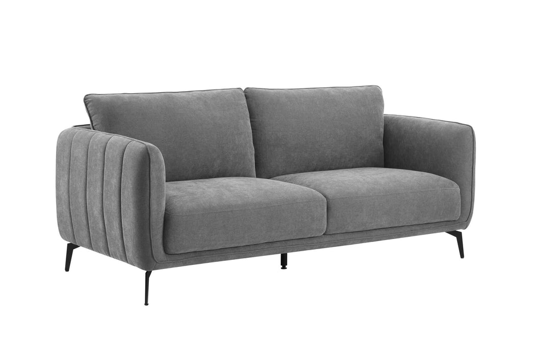 Vera 3 Seater Sofa Grey Crib 5