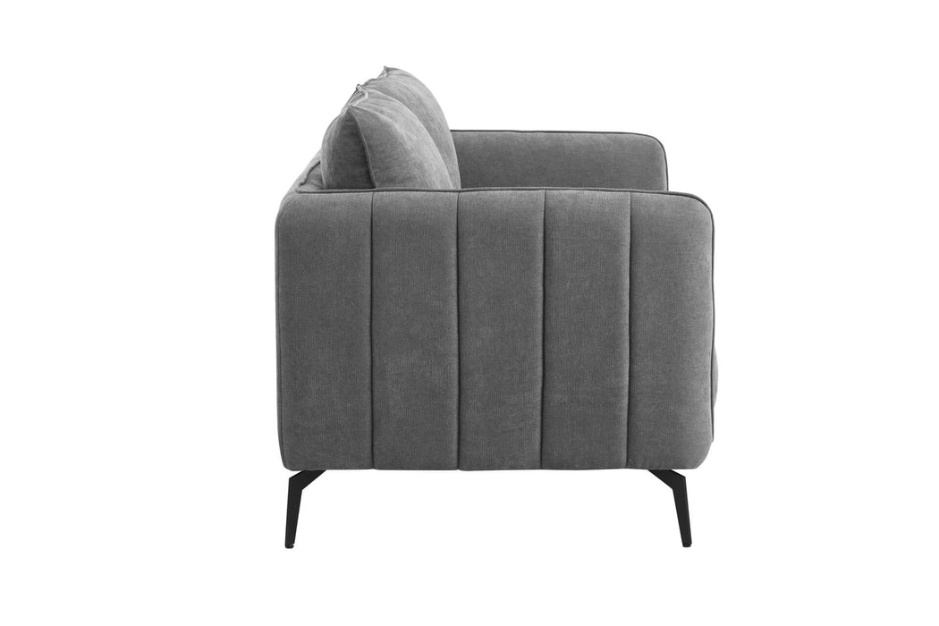 Vera 2 Seater Sofa Grey Crib 5